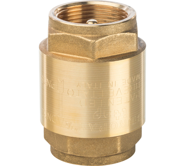 Клапан обратный STOUT 1/2" пружинный с металлическим седлом Клапан обратный STOUT 1/2" пружинный с металлическим седлом