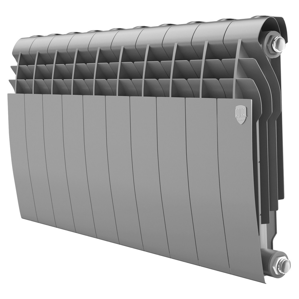 Биметаллический радиатор ROYAL THERMO Biliner 350/Silver Satin 10 сек.