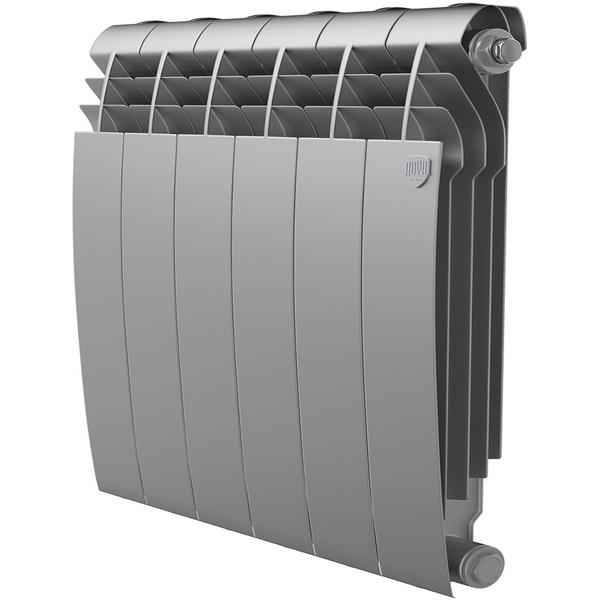 Биметаллический радиатор ROYAL THERMO Biliner 500/Silver Satin 6 сек.