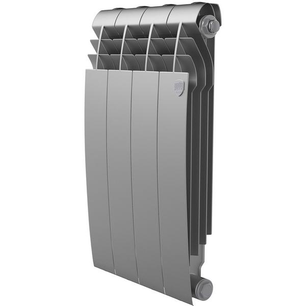 Биметаллический радиатор ROYAL THERMO Biliner 500/Silver Satin 4 сек.