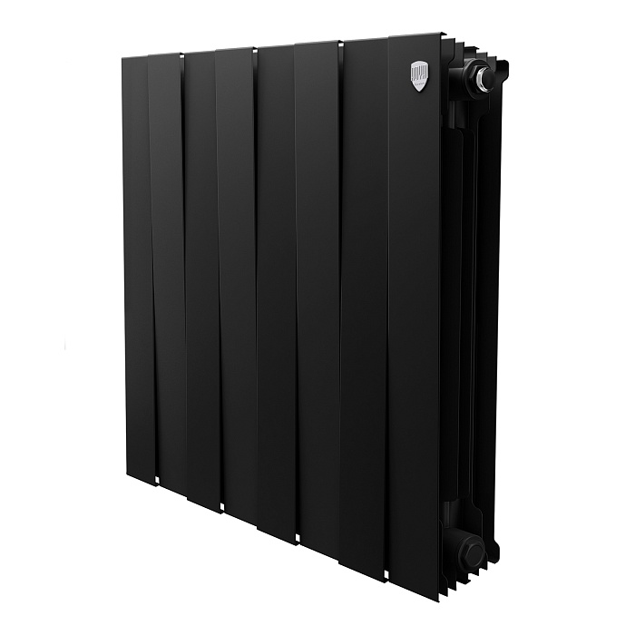 Биметаллический радиатор ROYAL THERMO Pianoforte 500/Noir Sable- 8 секций