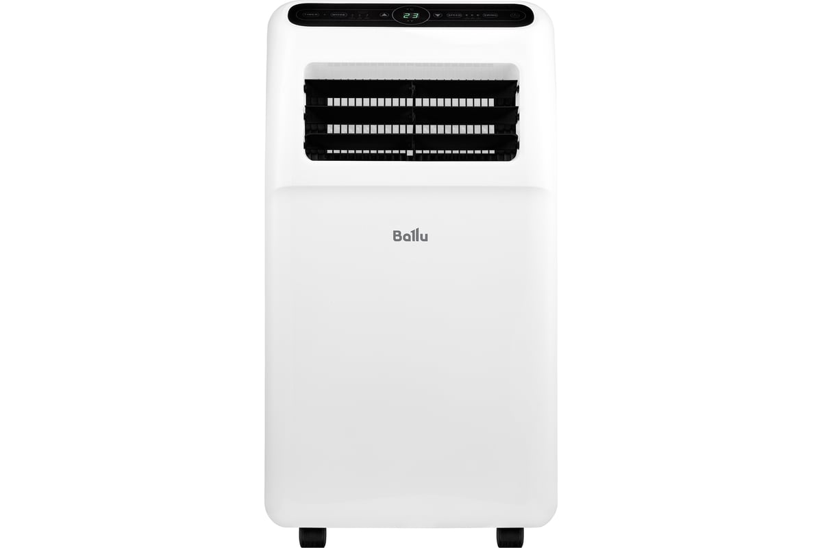 Мобильный кондиционер Ballu Aura BPAC-09 CP/N1_24Y в комплекте с адаптером Ballu UniPort 1.0