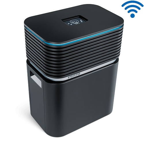 Увлажнитель-мойка воздуха Venta AeroStyle LW74, WiFi чёрный