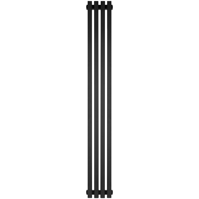 Радиатор STOUT TUBE QUADRO QV40-1750-4 R RAL1T103S9005 (черный матовый муар)