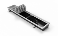 Конвектор Vitron с естественной конвекцией без вентилятора (глубина 110мм, ширина 260мм, длина 2800м