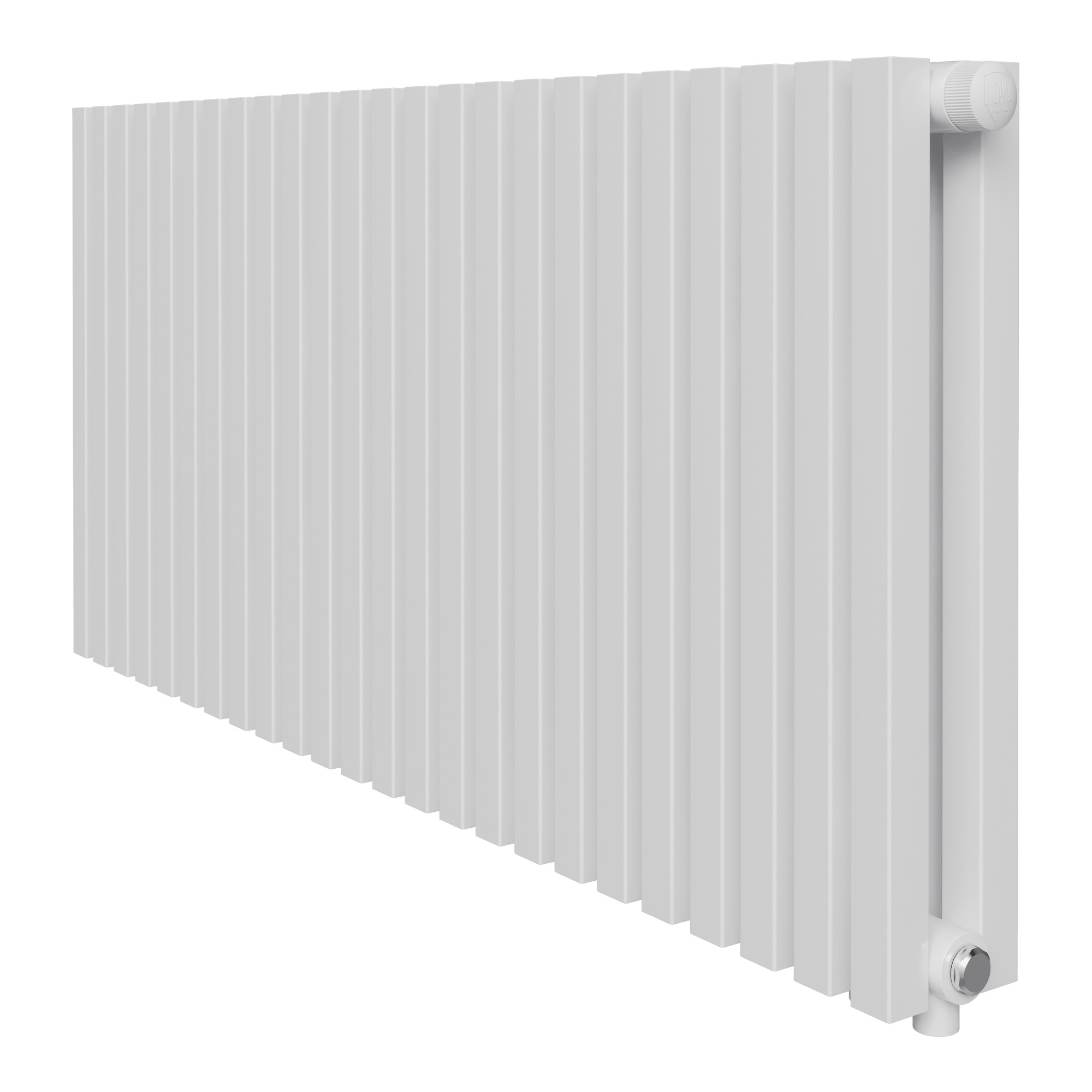Дизайн-радиатор Royal Thermo Shift Q30 VC2050 - 20 секц. RAL9016 (нижнее)