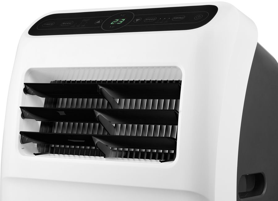 Мобильный кондиционер Ballu Aura BPAC-12 CP/N1_24Y в комплекте с адаптером Ballu UniPort 1.0