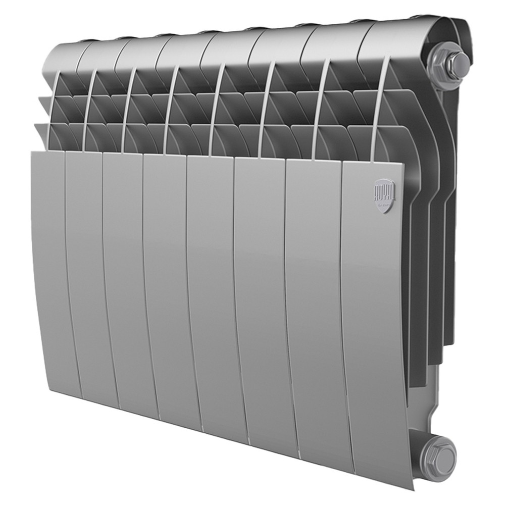 Биметаллический радиатор ROYAL THERMO Biliner 350/Silver Satin 8 сек.