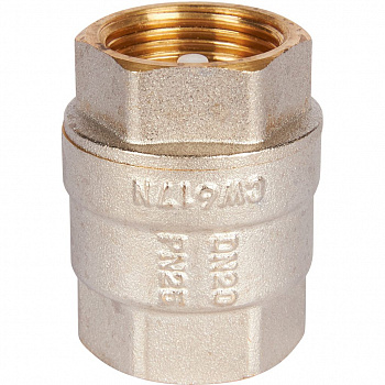 Клапан обратный ROMMER 3/4" пружинный муфтовый с пластиковым седлом