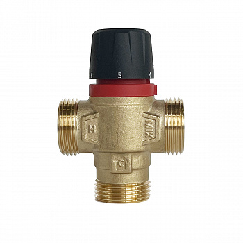 Клапан термостатический Wester VTS3, 20-43, (DN25,Kvs2,5,PN10,НР 1",ГВ-СО)
