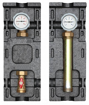 Насосная группа MEIBES MeiFlow M V-UK, прямая, DN 32 (1 1/4"), без насоса (подача слева)