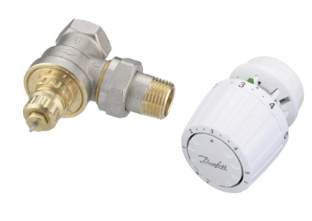 Danfoss RA-N20 угл. и RA2940 комплект терморег.