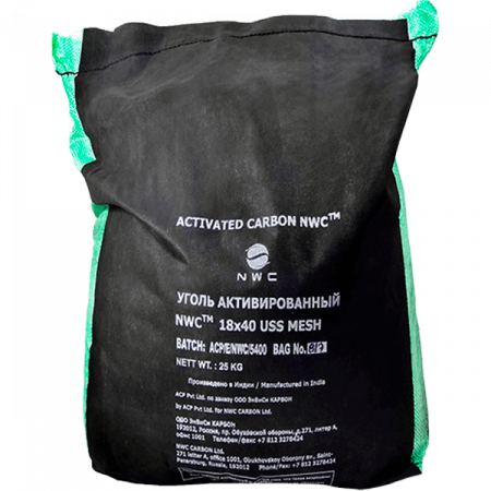 Уголь активированный NWC Carbon 12*40 (мешок 25 кг/50л)