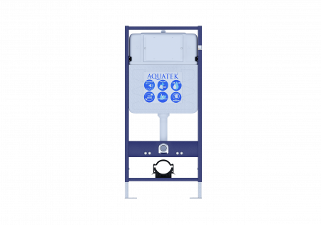 Комплект инсталляции с унитазом AQUATEK SET ОБЕРОН T