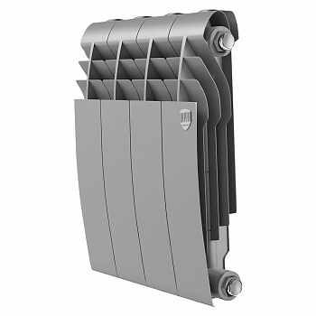 Биметаллический радиатор ROYAL THERMO Biliner 350/Silver Satin 4 сек.