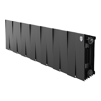 Биметаллический радиатор ROYAL THERMO Pianoforte 200/Noir Sable-14 секций
