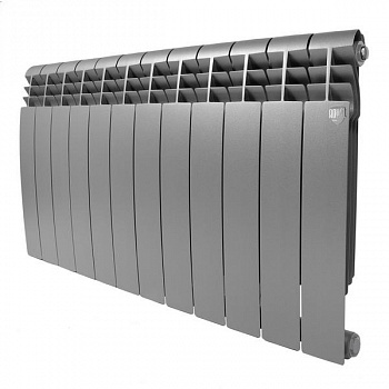 Биметаллический радиатор ROYAL THERMO Biliner 500/Silver Satin 12 сек.