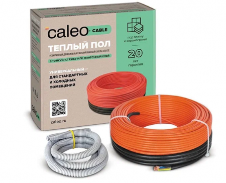 Нагревательная секция для теплого пола CALEO CABLE 18W-70, 4.5-6.9 м2