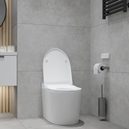 Умный напольный унитаз-биде BRUNNEN WAL BW-2402 Auto open/close