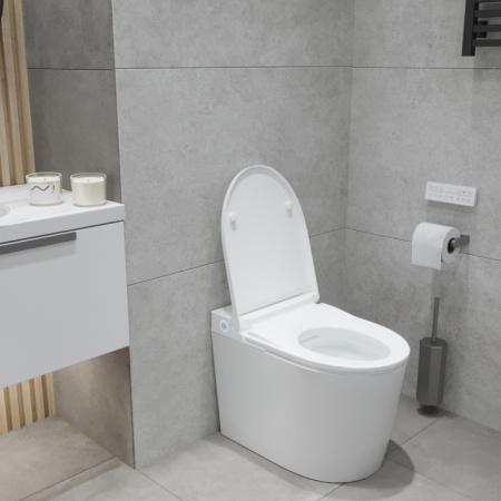 Умный напольный унитаз-биде BRUNNEN WAL BW-2402 Auto open/close