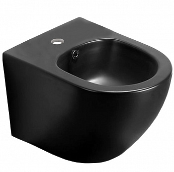 Биде подвесное AZARIO Grado 480*370*325 черный (AZ-0046)