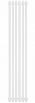 Радиатор STOUT TUBE QUADRO QV40-1750-6 R RAL1T104S9016 (белый муар)