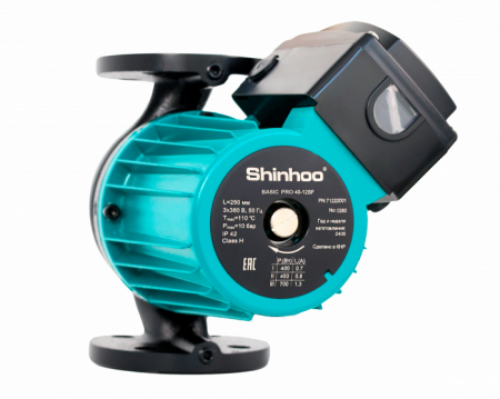 Циркуляционный насос с мокрым» ротором Shinhoo BASIC PRO 50-12SF 3x380V