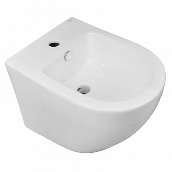 Биде подвесное AZARIO Grado 495х365х325 санфаянс, белый (AZ-0046F)
