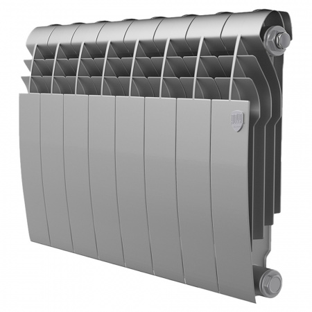 Биметаллический радиатор ROYAL THERMO Biliner 350/Silver Satin 8 сек.