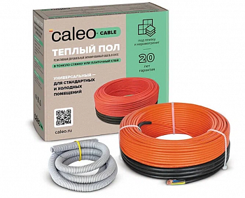 Нагревательная секция для теплого пола CALEO CABLE 18W-50, 4.5-6.9 м2