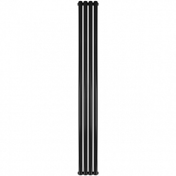 Радиатор STOUT TUBE ROUND R40 1-1750-4 RAL9005 (чёрный)